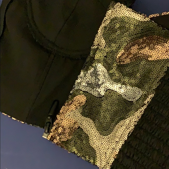 Side zip crop corset top - Picture 3 of 3